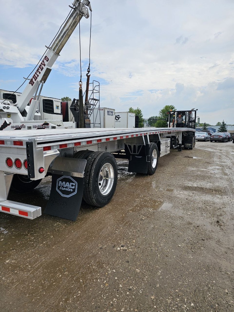 53 Ft MAC Flatbed Semi Trailer 
