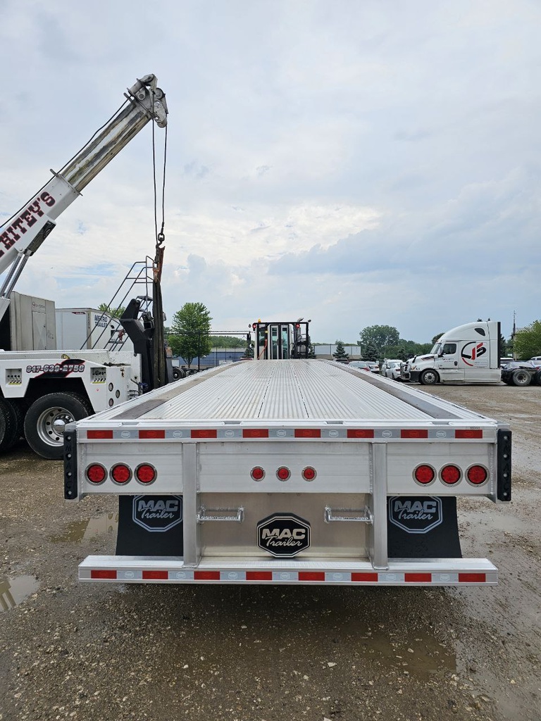 53 Ft MAC Flatbed Semi Trailer 