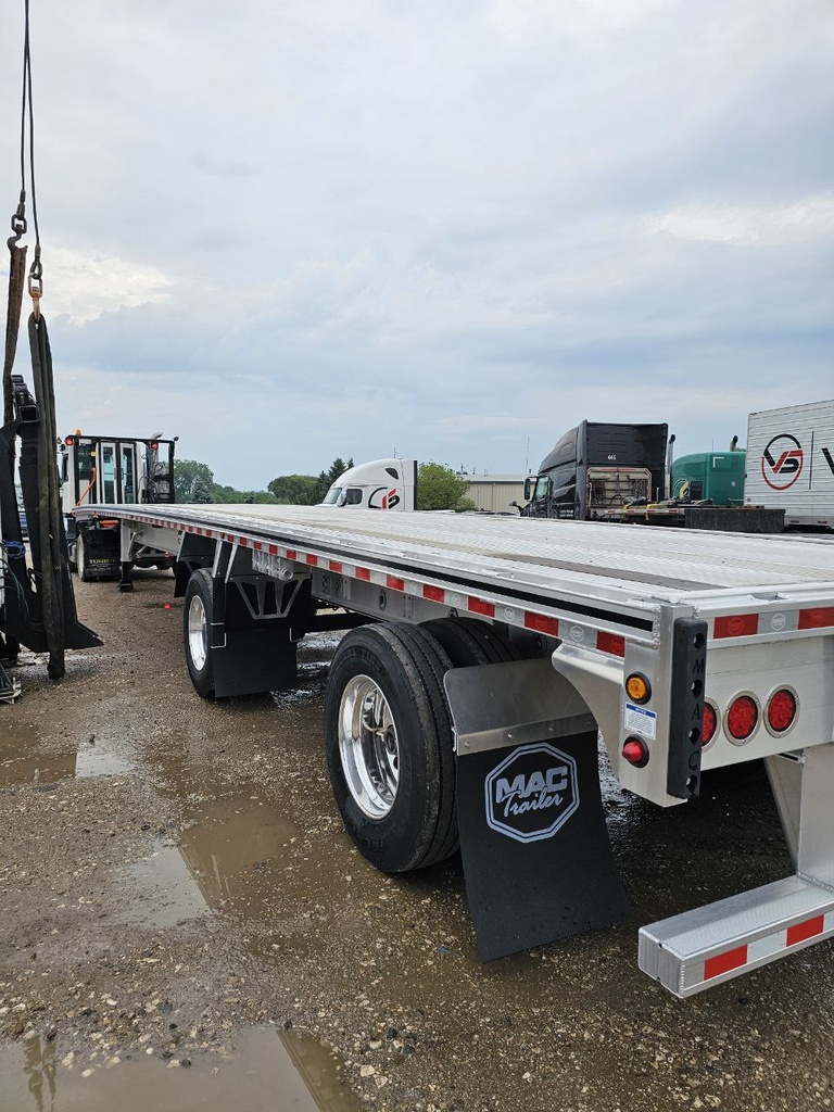 53 Ft MAC Flatbed Semi Trailer 