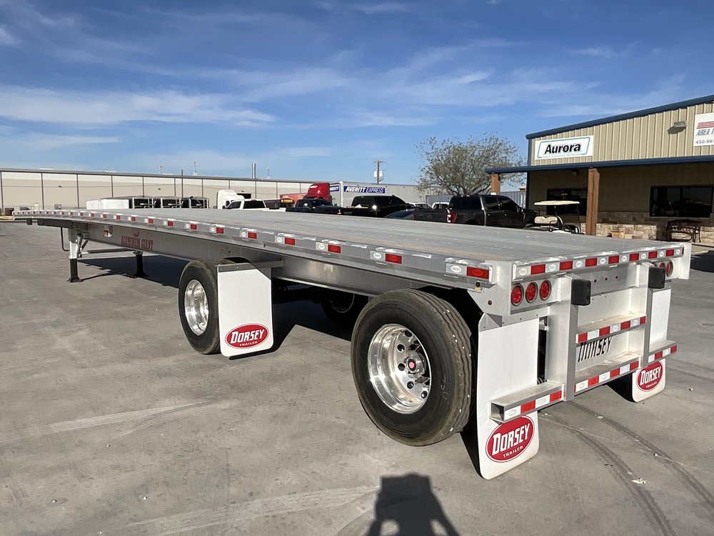 48' Dorsey Flatbed Trailer Full Aluminum
