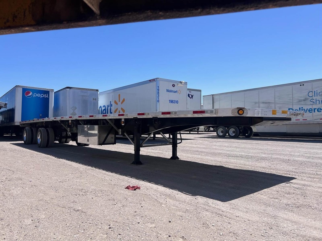 53' Utility Flatbed Trailer Combo