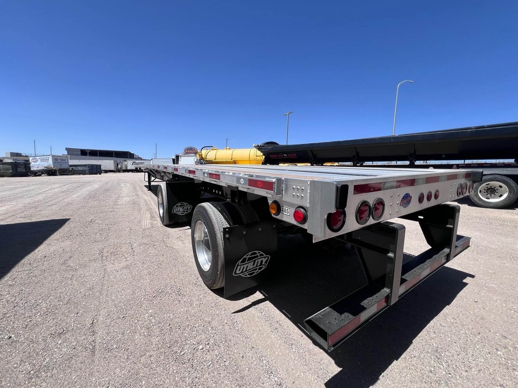53' Utility Flatbed Trailer Combo