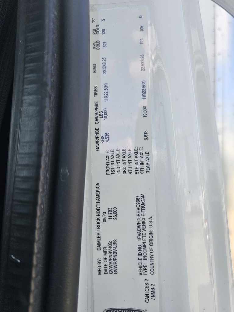 2024 Freightliner M2 Box Truck