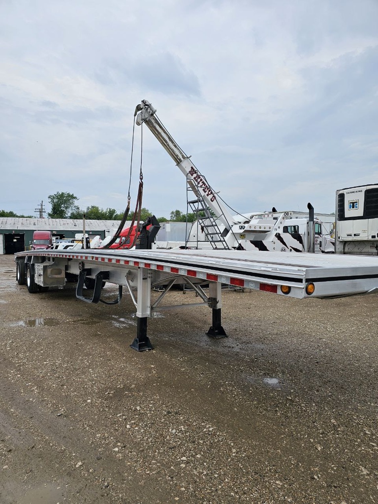 53 Ft MAC Flatbed Semi Trailer 
