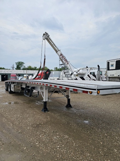 53 Ft MAC Flatbed Semi Trailer 